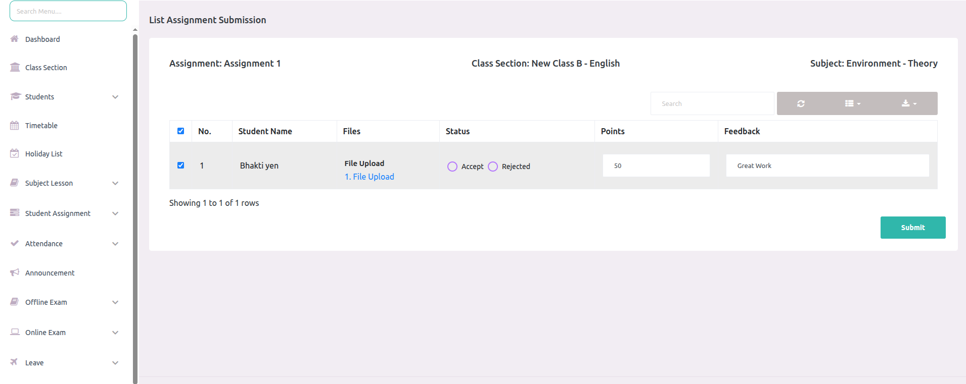 e-School SaaS