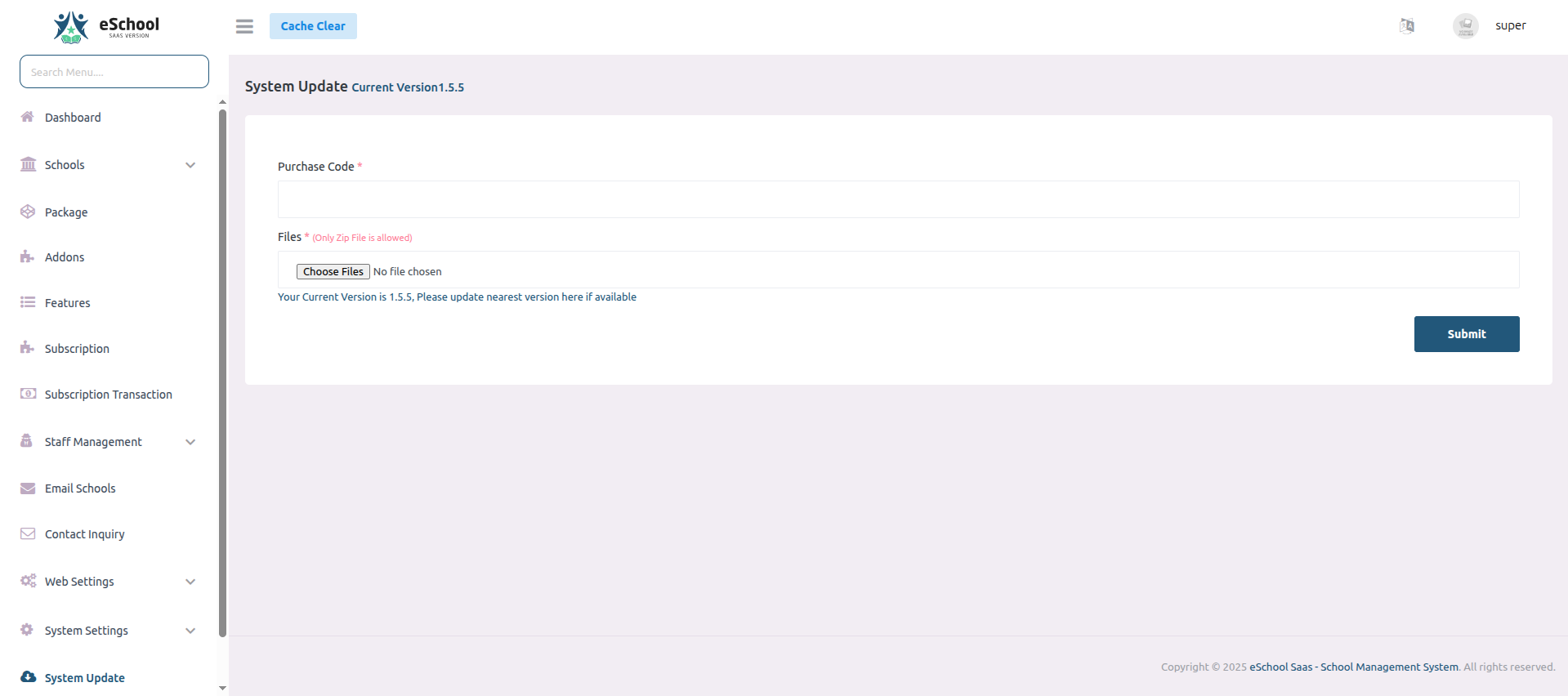 e-School SaaS